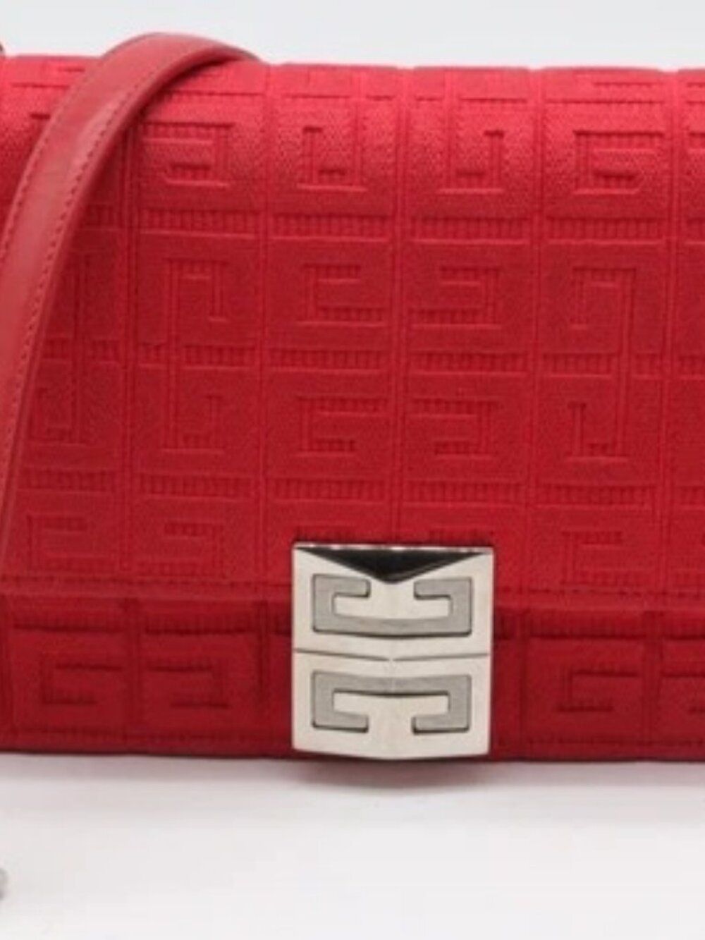 Givenchy 4G Small Chain Handbag - Red